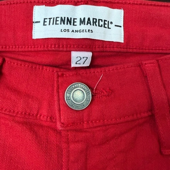 Etienne Marcel Zip Cuff Skinny Jeans Size 27 - Picture 6 of 10
